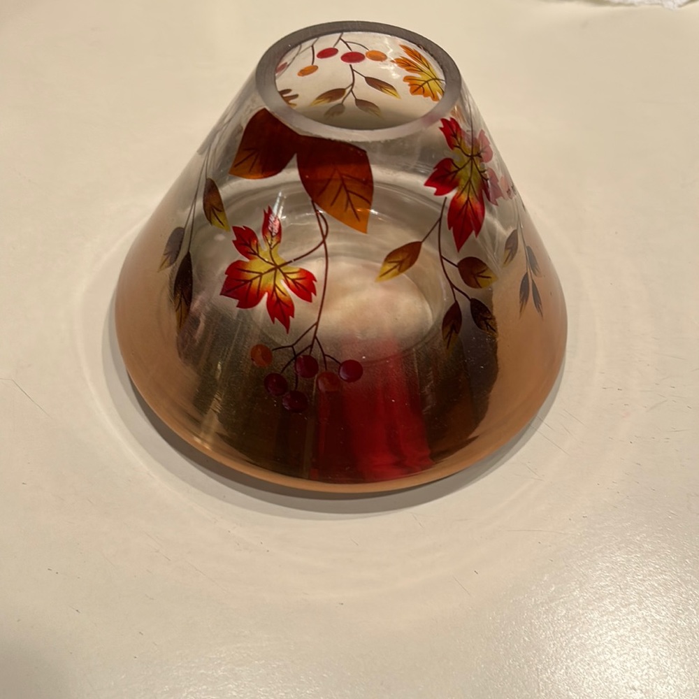 New! Yankee Candle Fall Candle Shade